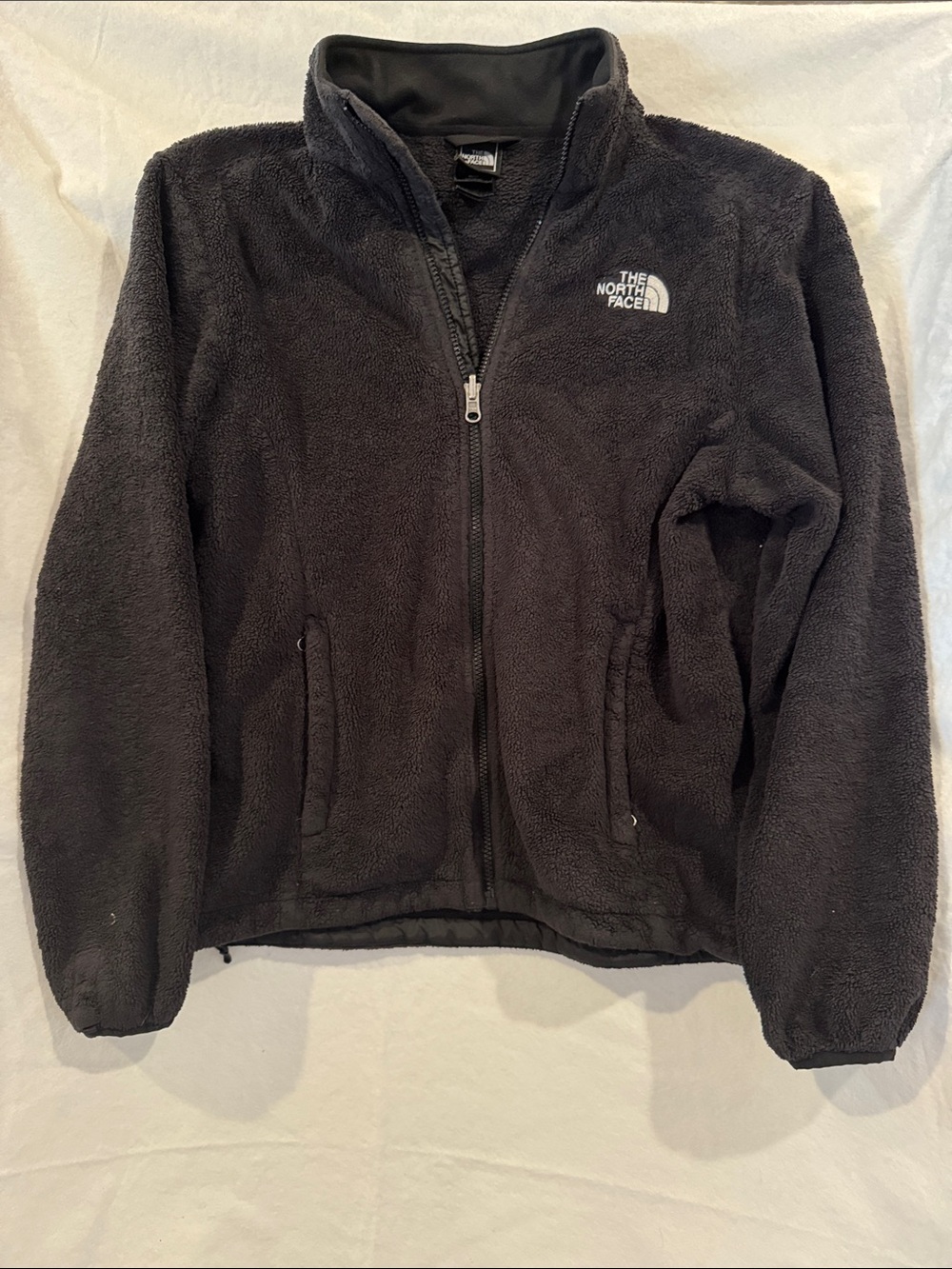 The North Face Women’s Black Full-Zip Fleece Jacket size M